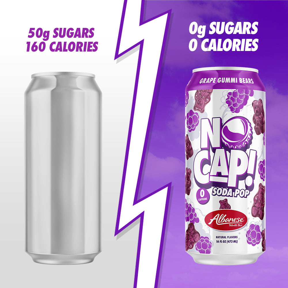 ALBANESE GRAPE GUMMI BEAR 12PK