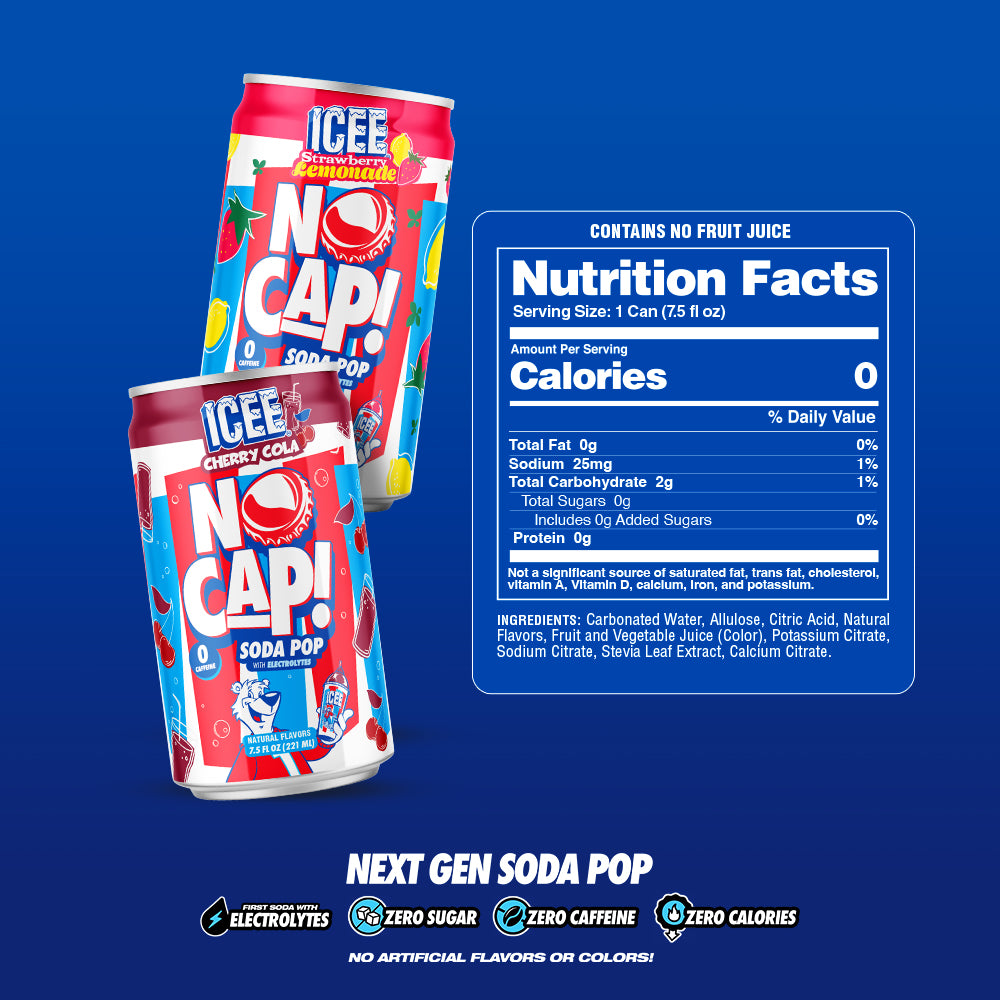 ICEE VP (CHERRY COLA & STRAWBERRY LEMONADE) 7.5OZ 24PK