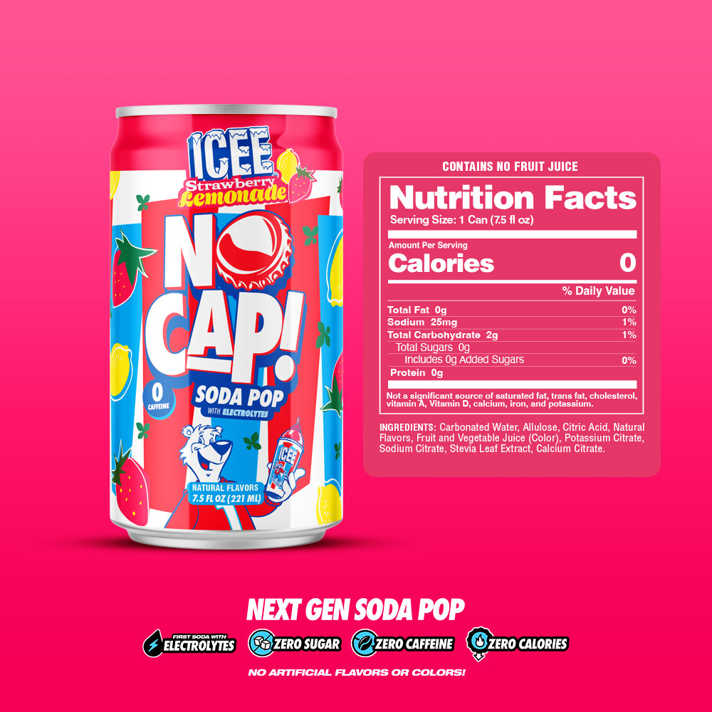 ICEE STRAWBERRY LEMONADE 7.5OZ 12PK