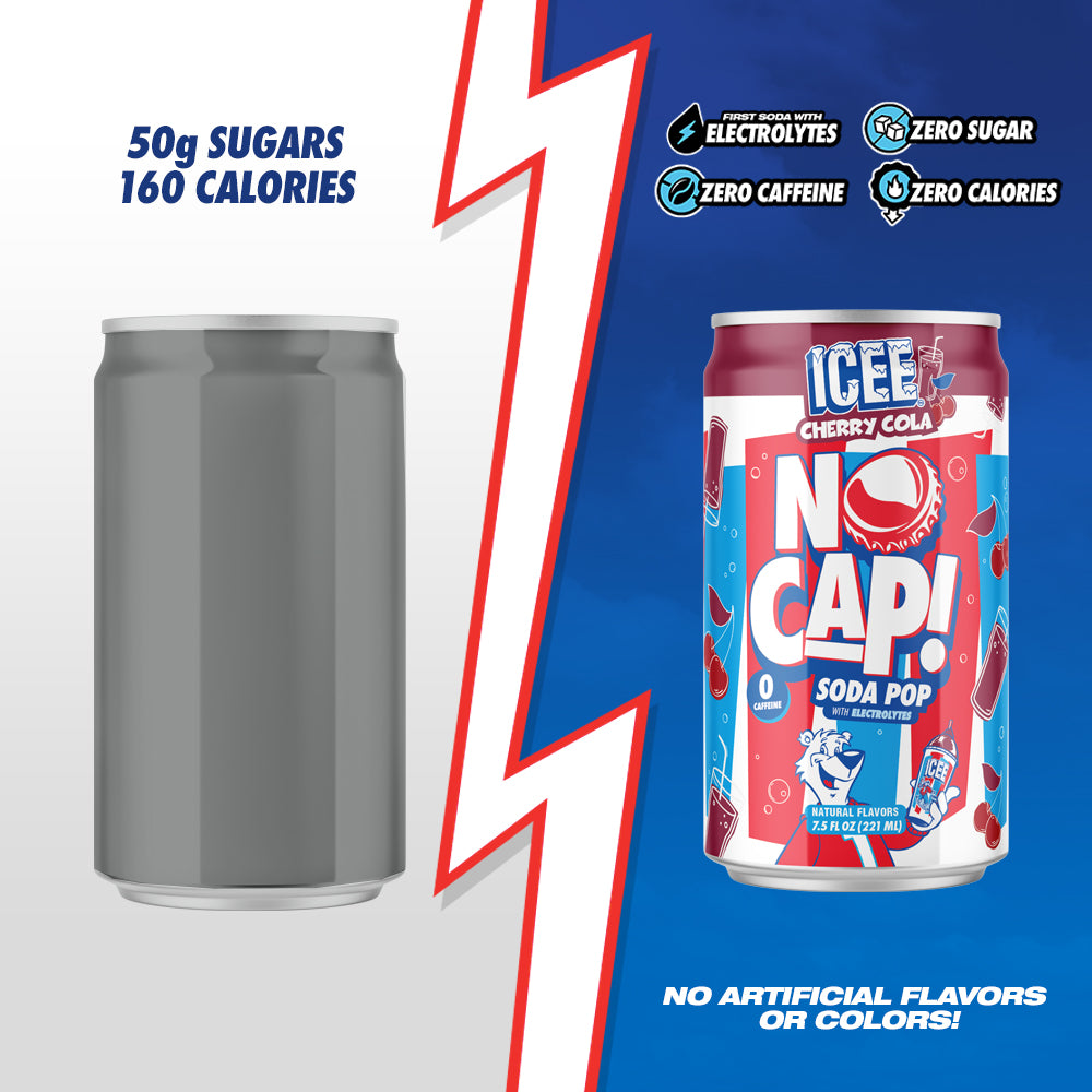 ICEE VP (CHERRY COLA & STRAWBERRY LEMONADE) 7.5OZ 24PK