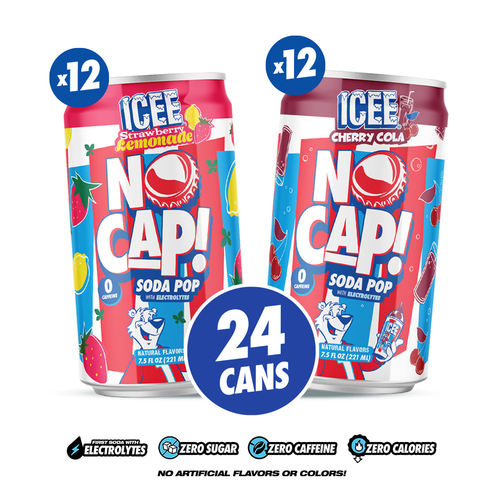 ICEE VP (CHERRY COLA & STRAWBERRY LEMONADE) 7.5OZ 24PK