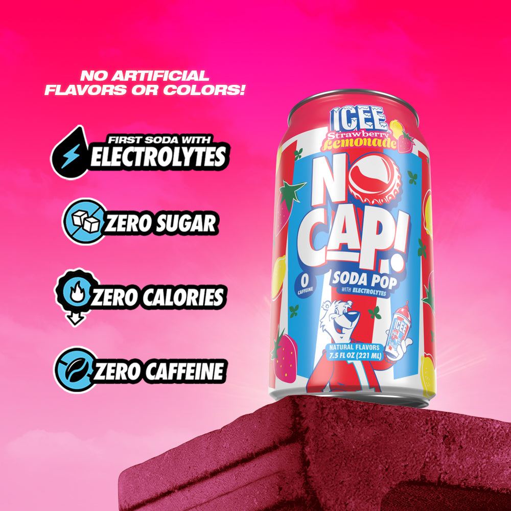 ICEE STRAWBERRY LEMONADE 7.5OZ 12PK