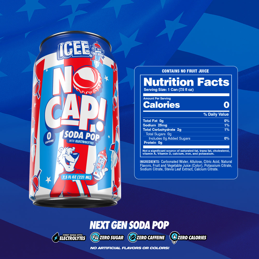ICEE Red, White and Boom! 7.5oz 8pk